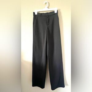 Uniqlo High Waist Straight Leg Trousers
